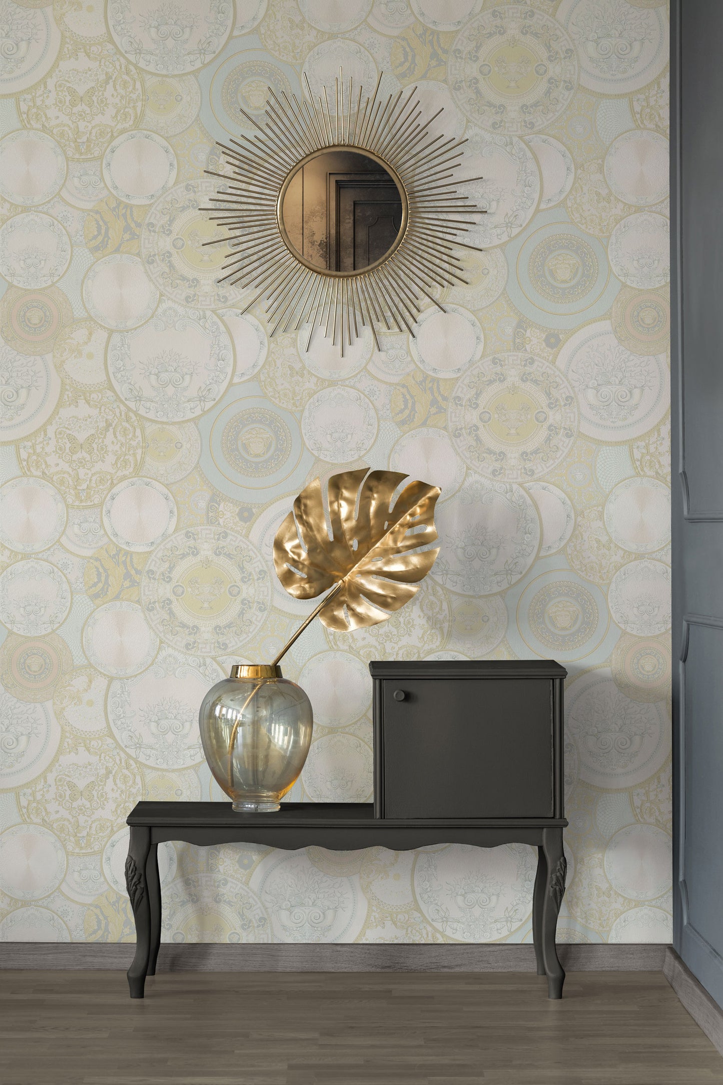 Versace Home Designtapete Gold 349012 Luxus Vlies Designertapete Tapete Design