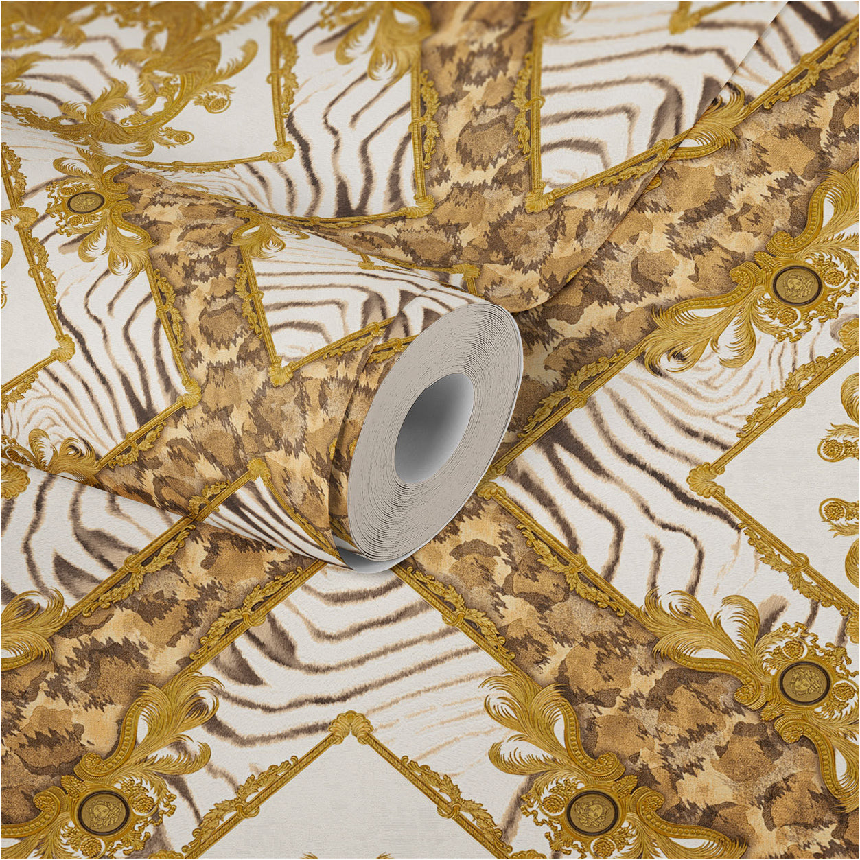 Versace Home Designtapete Gold 349043 Luxus Vlies Designertapete Tapete Design