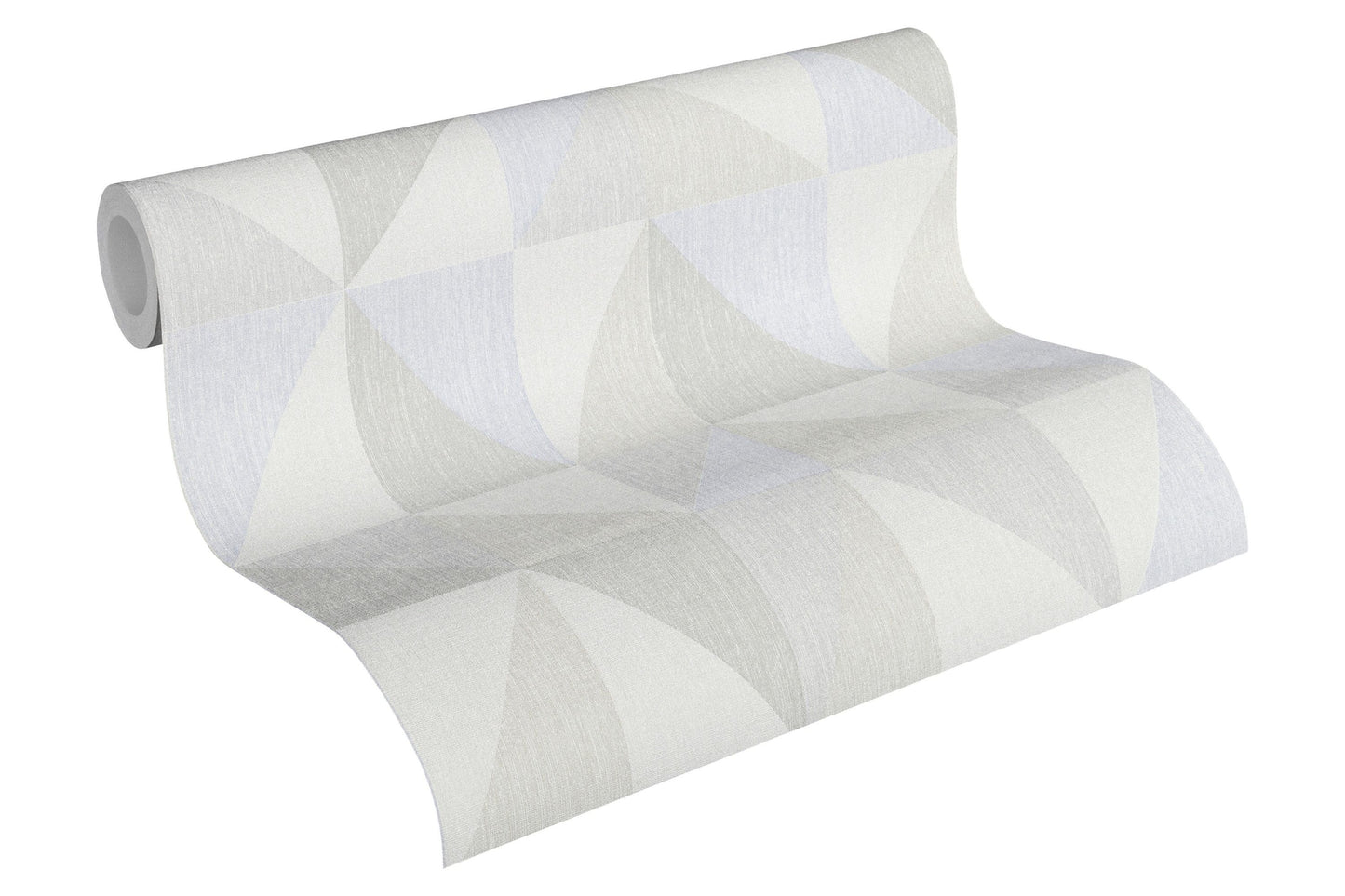 A.S. Création geometrisch Tapete Grau 351813 Wandtapete Vlies Vinyl Rolle Tapete