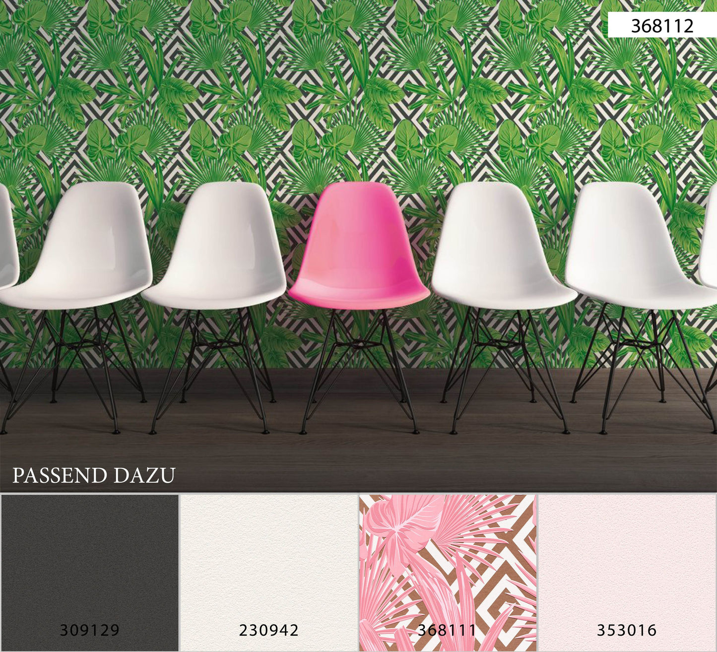 A.S. Création Unitapete Rosa Vliestapete 353016 Wandtapete