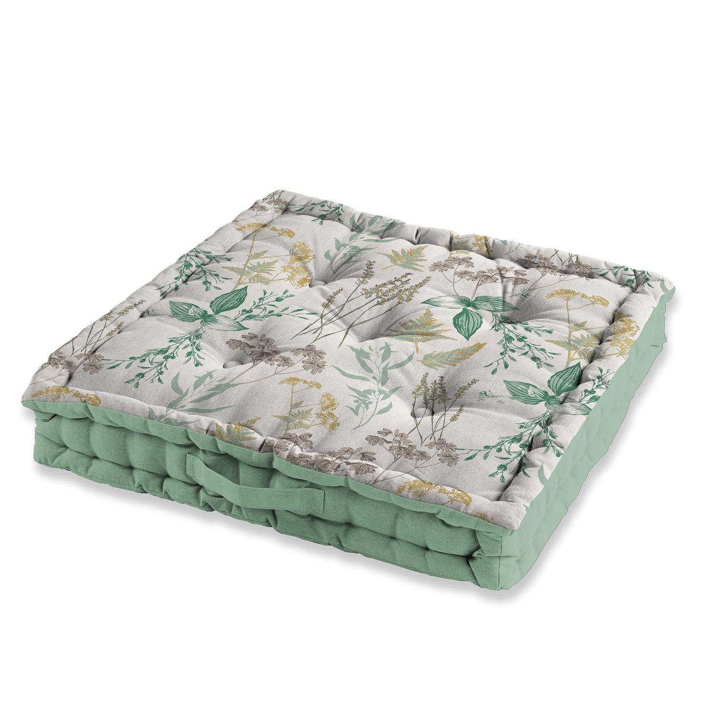 Sitzkissen Stuhlkissen Bank Auflage 45x45x10 Indoor Outdoor Baumwolle Polsterung