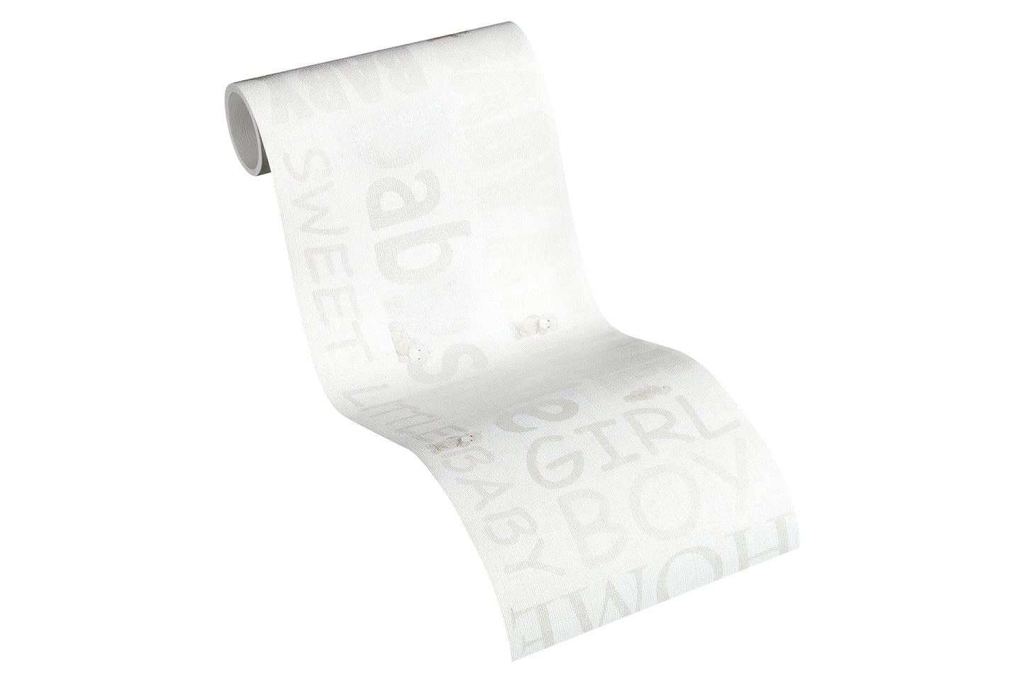 Bordüre Kinderzimmer Tapete Creme Baby Borte 358482 Wandtapete A.S. Création