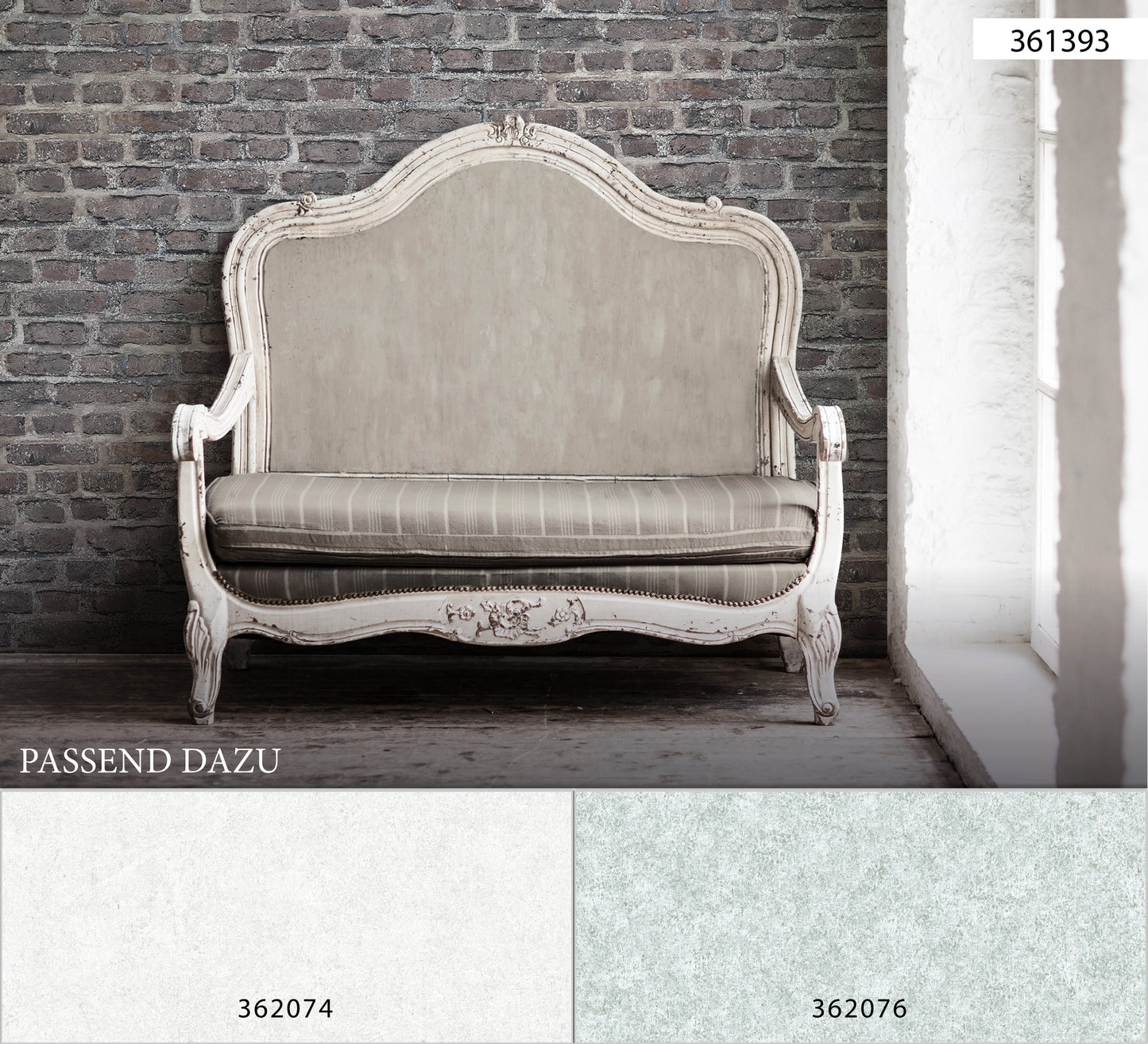 A.S. Création Stein Vinyl Tapete Neue Bude 2.0 Grau Wandtapete Steintapete