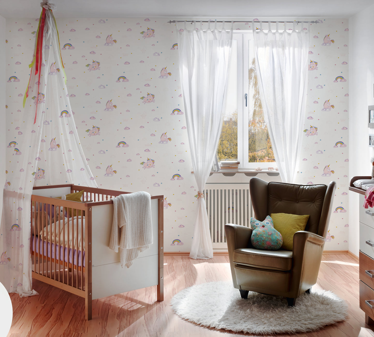 A.S. Création Kinderzimmertapete Rosa Papiertapete 361581 Wandtapete