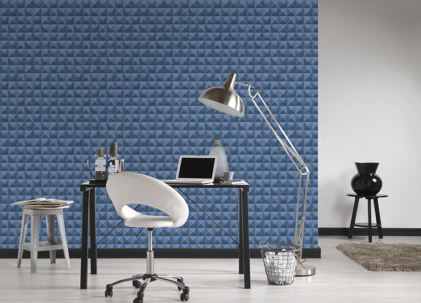 A.S. Création Geometrische Tapete Blau Vliestapete 362753 Wandtapete