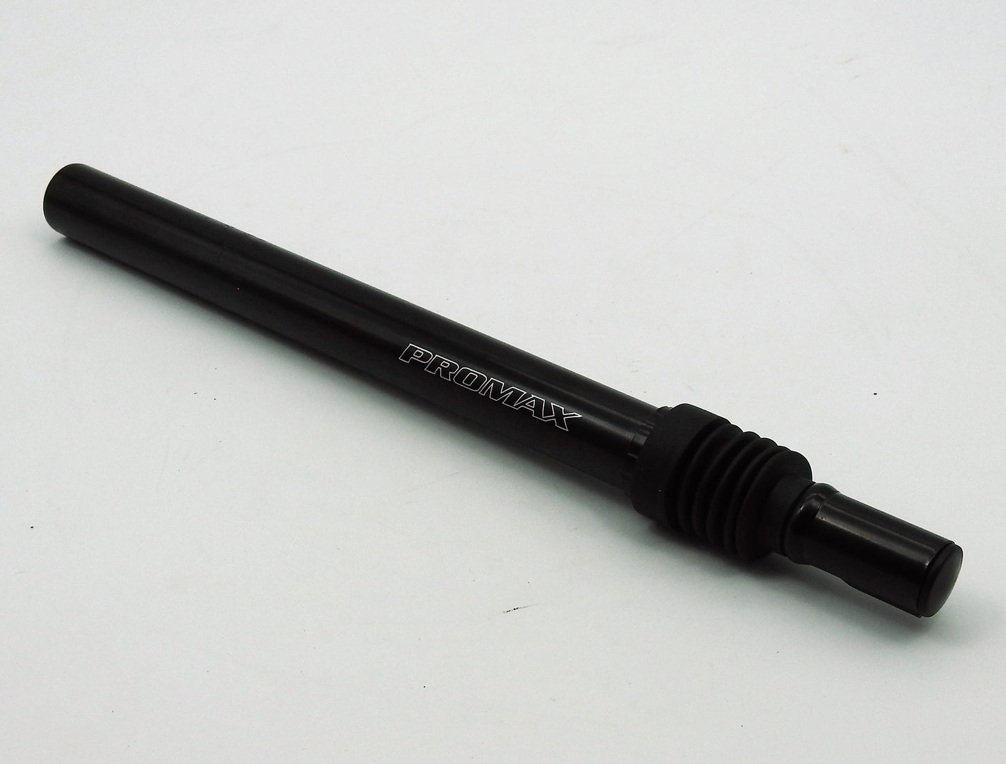 Promax Fahrrad Sattelstütze gefederte Kerzensattelstütze Alu Ø 27,2mm Schwarz
