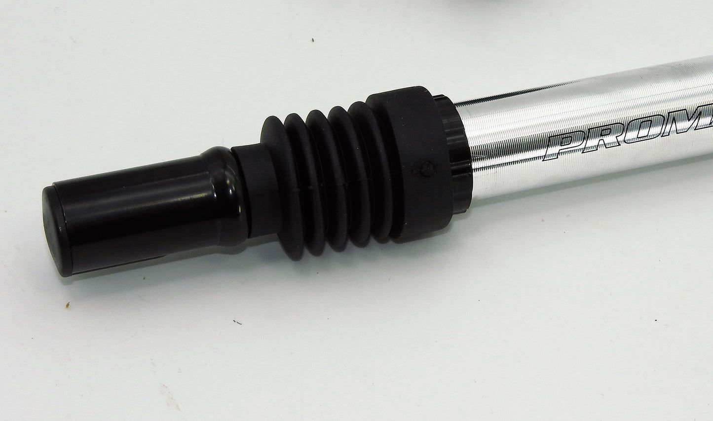 Promax Fahrrad gefederte Sattelstütze mit Kloben Alu Silber Ø25,4-28mm
