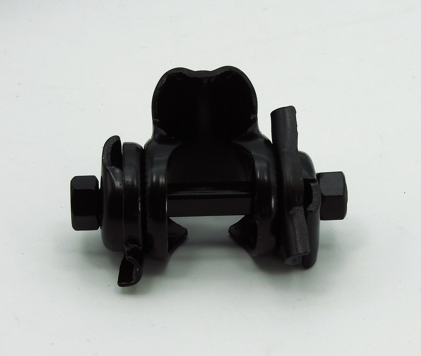 Promax Fahrrad gefederte Sattelstütze mit Kloben Alu Schwarz Ø25,4-28mm