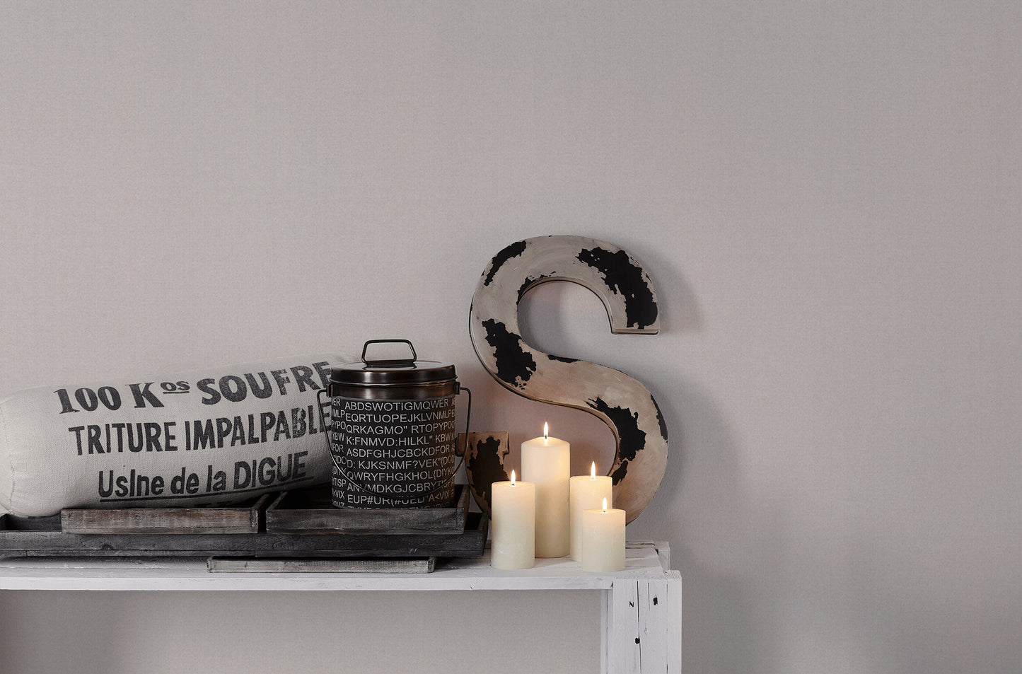 A.S. Création Unitapete Beige Vliestapete 363804 Wandtapete