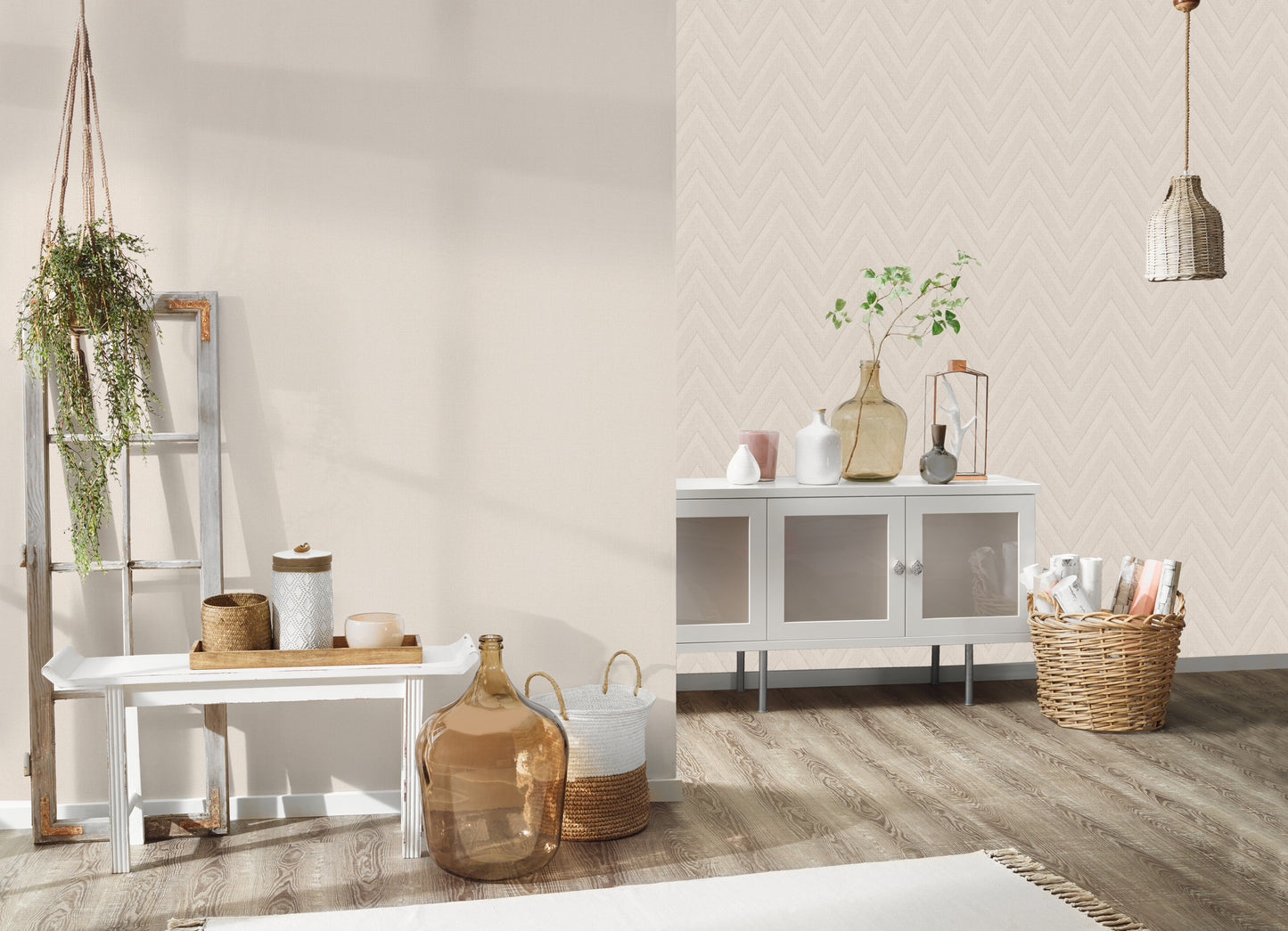 A.S. Création Geometrische Tapete Beige Vliestapete 363843 Wandtapete