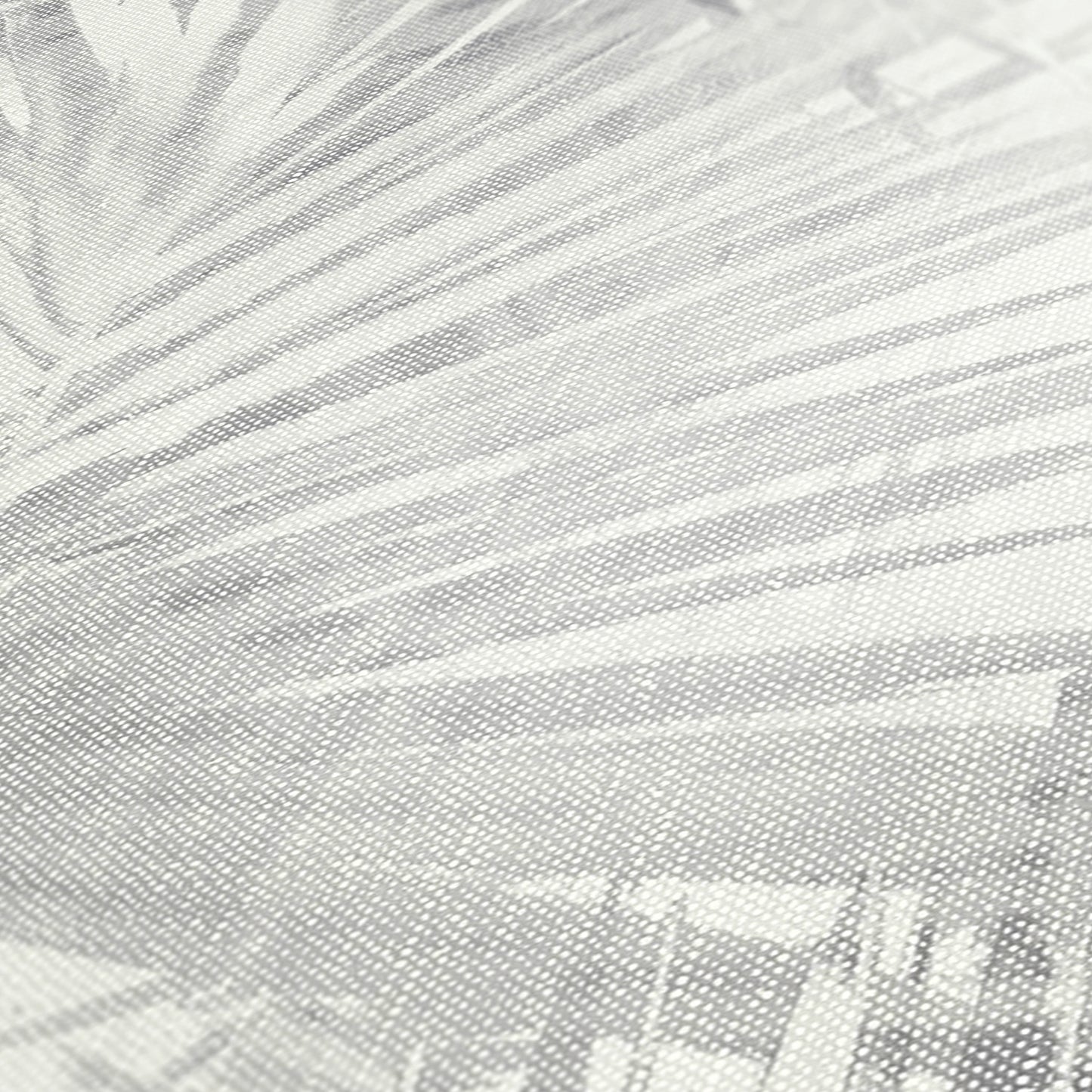 A.S. Création Tapete Attractive 2 363851 Hellgrau Palmen Wandtapete Vliestapeten