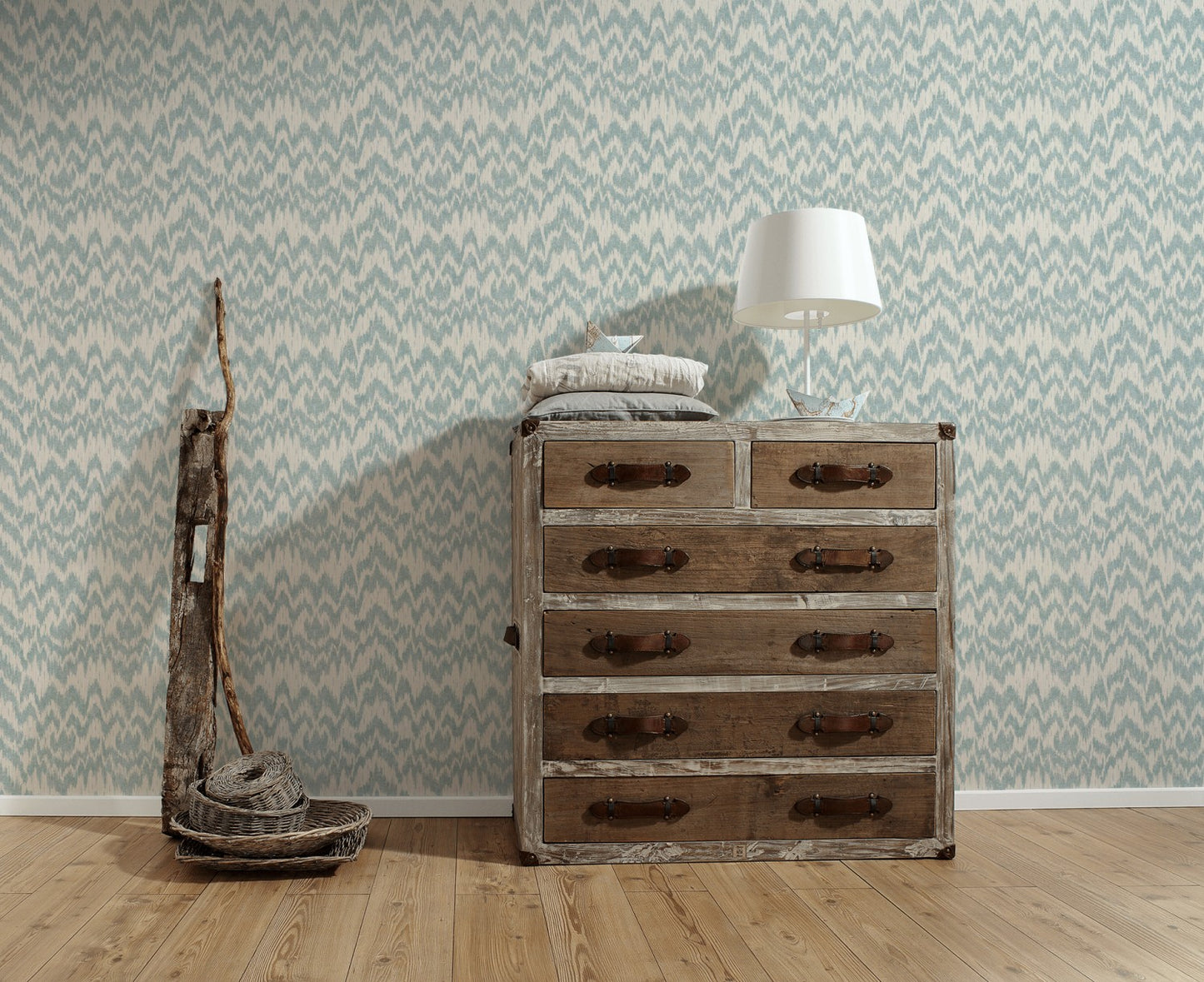 Designertapete Blau Vliestapete 365011 Wandtapete A.S. Création Tapete