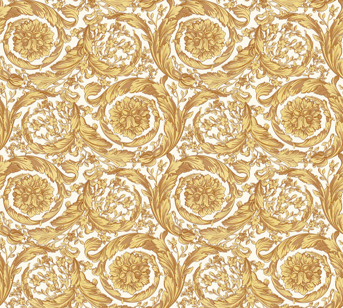 Versace Home Barocktapete Gold 366925 Luxus Vlies Designertapete Tapete Design