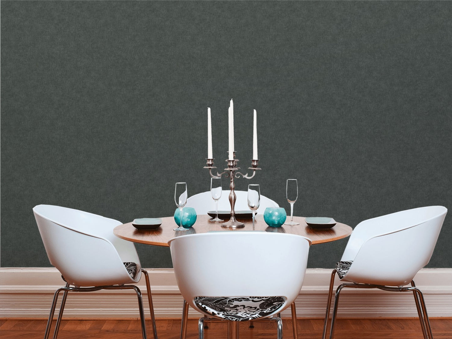 Unitapete Schwarz Vliestapete 367219 Wandtapete A.S. Création Tapete