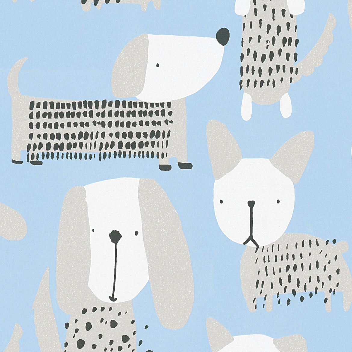 A.S. Création Kinderzimmertapete Blau Papiertapete 367551 Wandtapete