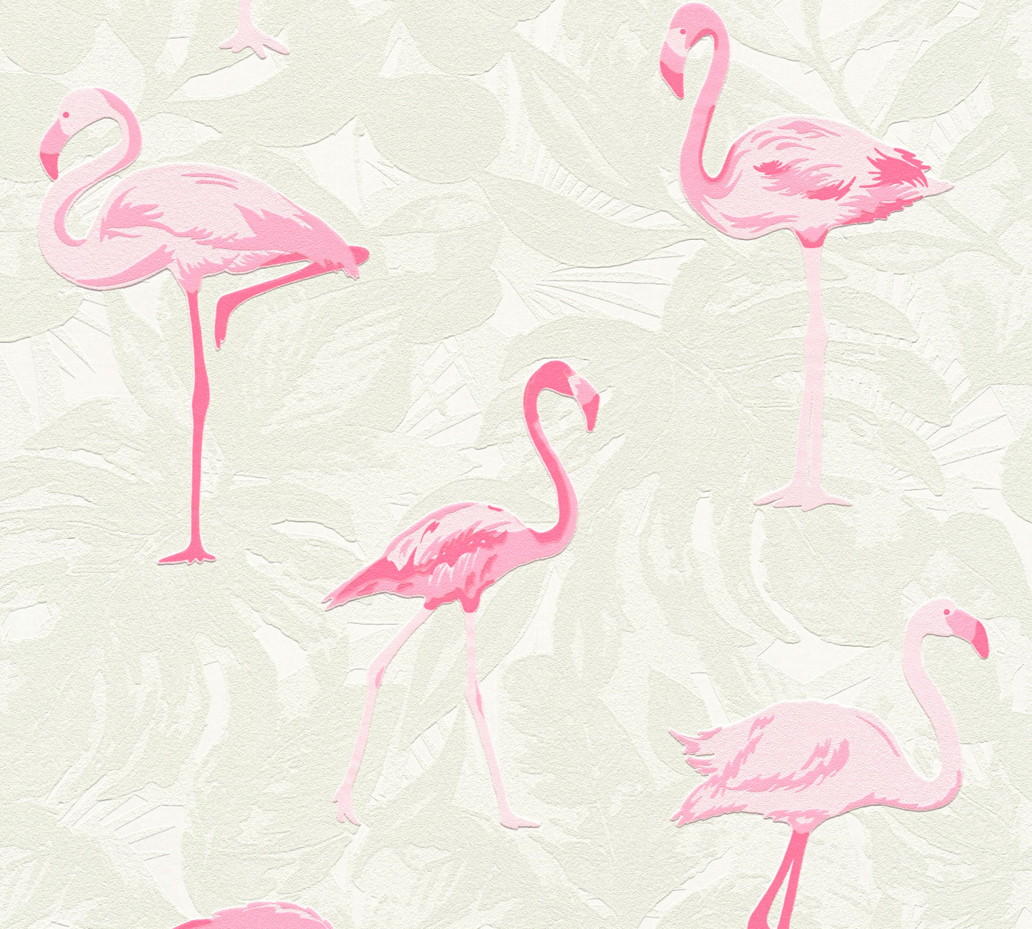 A.S. Création selbstklebende Papiertapete mit Tieren Rosa 368261 Wandtapete