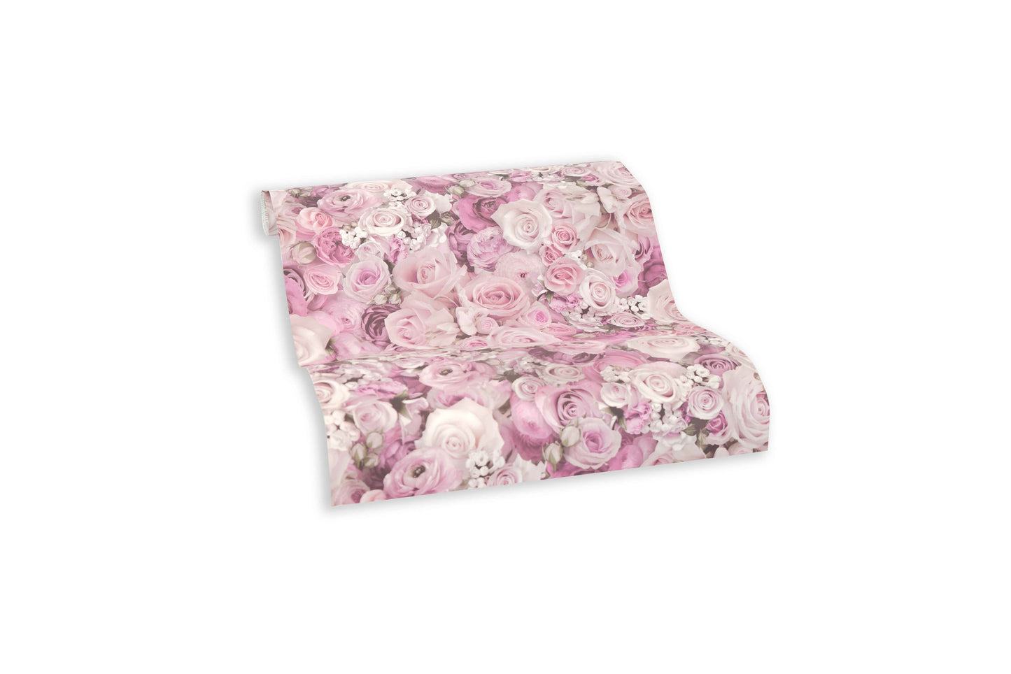 A.S. Création selbstklebende Blumentapete Rosa Papiertapete 368381 Wandtapete
