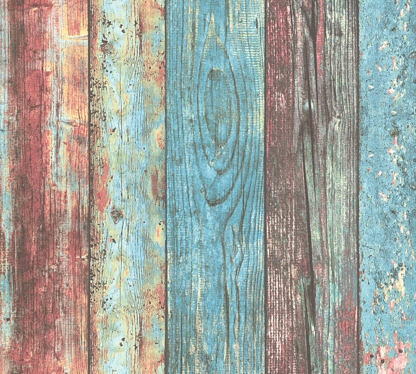 A.S. Création selbstklebende Tapete in Holzoptik Blau 368511 Wandtapete