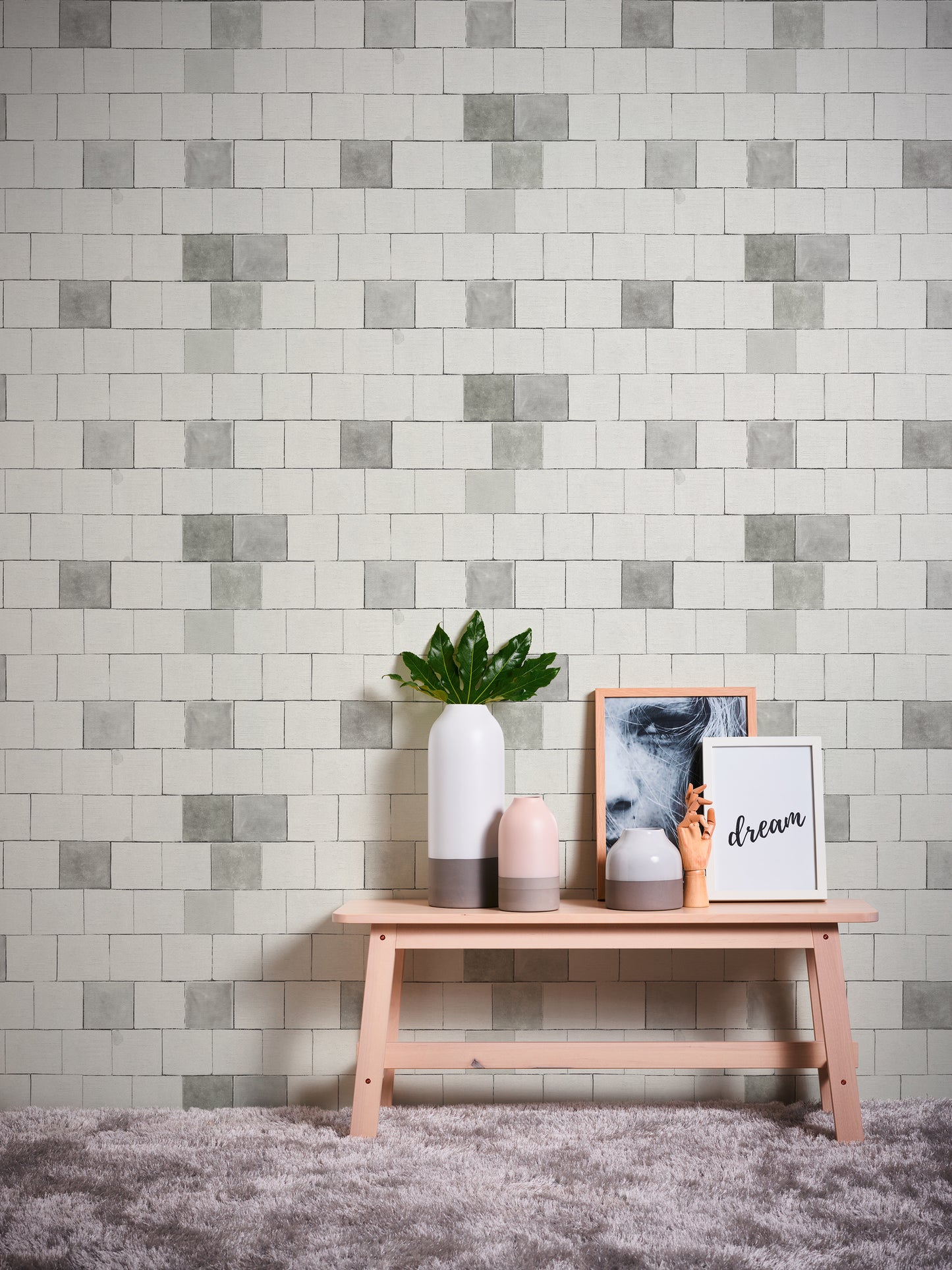 A.S. Création Steintapete Grau Vliestapete 368551 Wandtapete