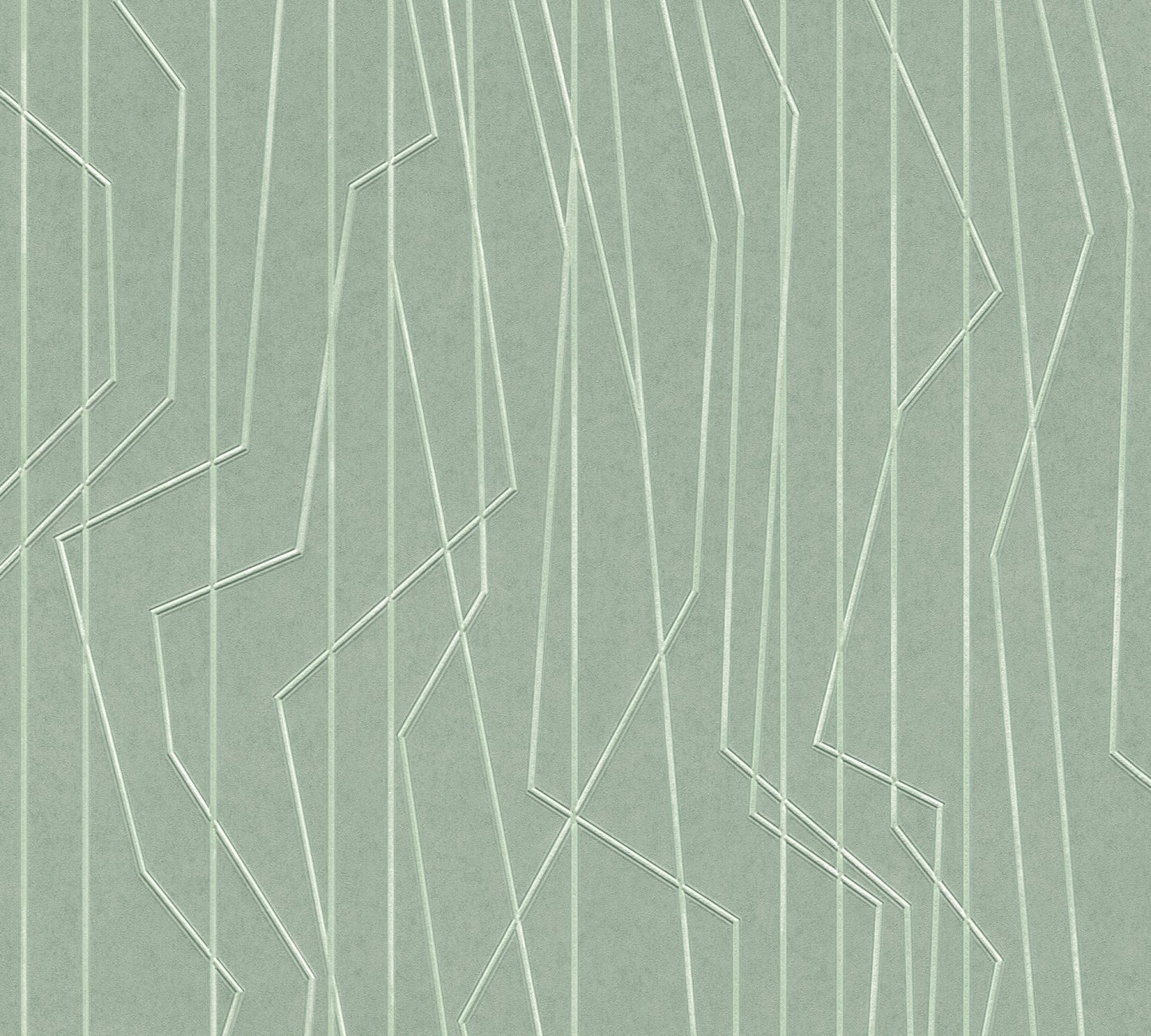 Geometrische Tapete Grün Vliestapete 368785 Wandtapete A.S. Création Tapete