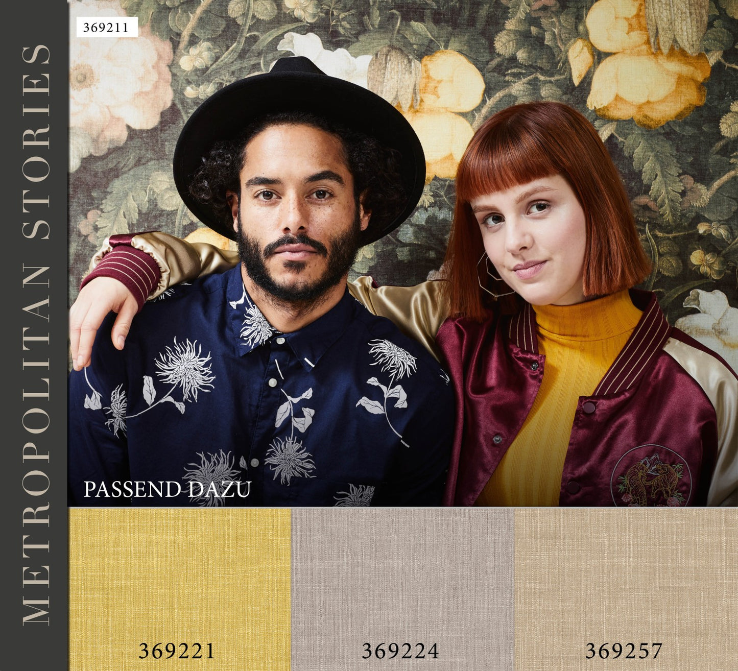 Blumentapete Grün Vliestapete 369211 Wandtapete A.S. Création Tapete