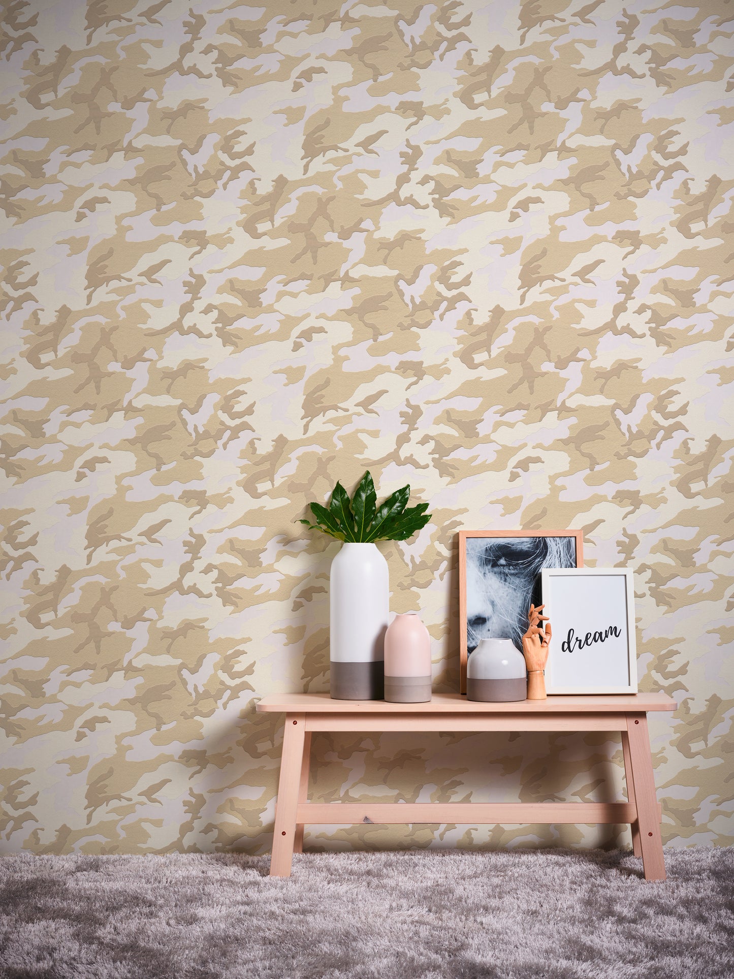 A.S. Création Ausgefallene Tapete Beige Vliestapete 369420 Wandtapete