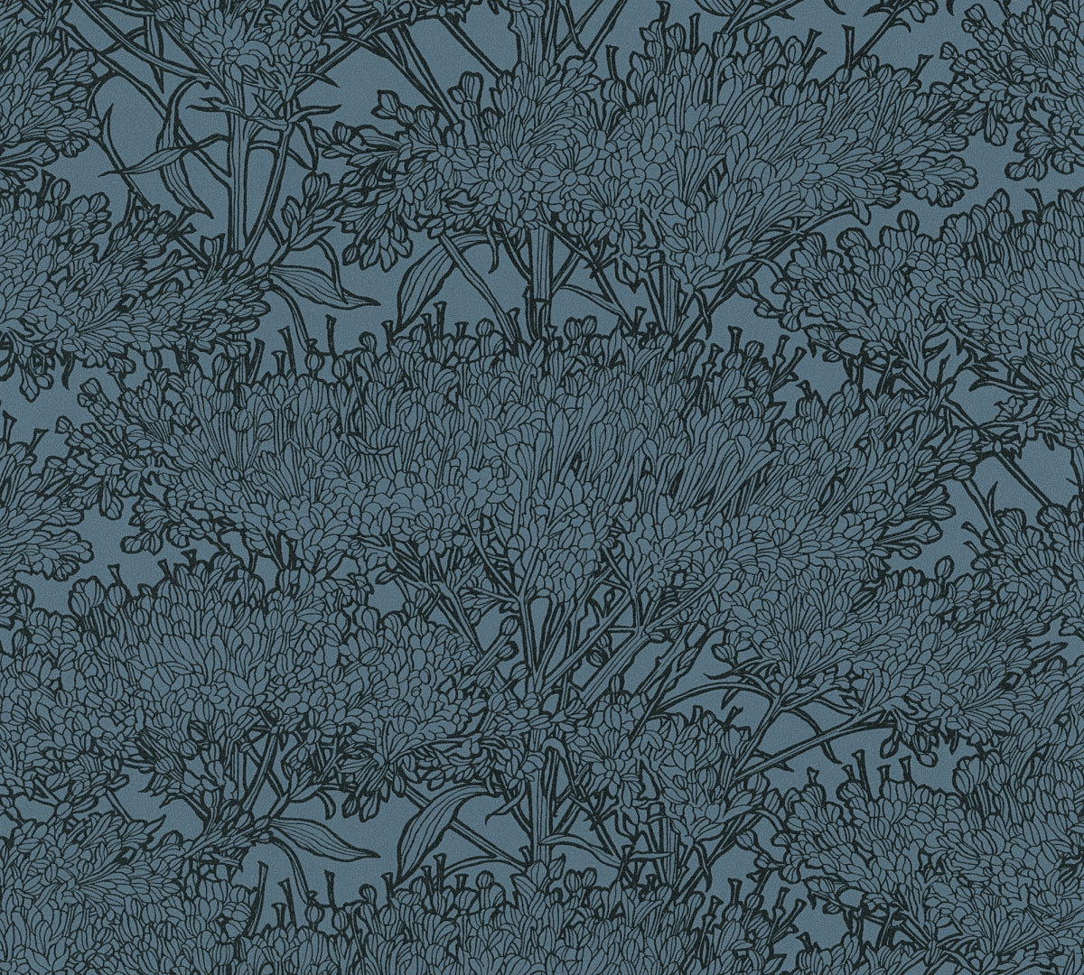 A.S. Création Dschungeltapete Dschungel Blau 369726 Tapete Absolutely Chic Wand