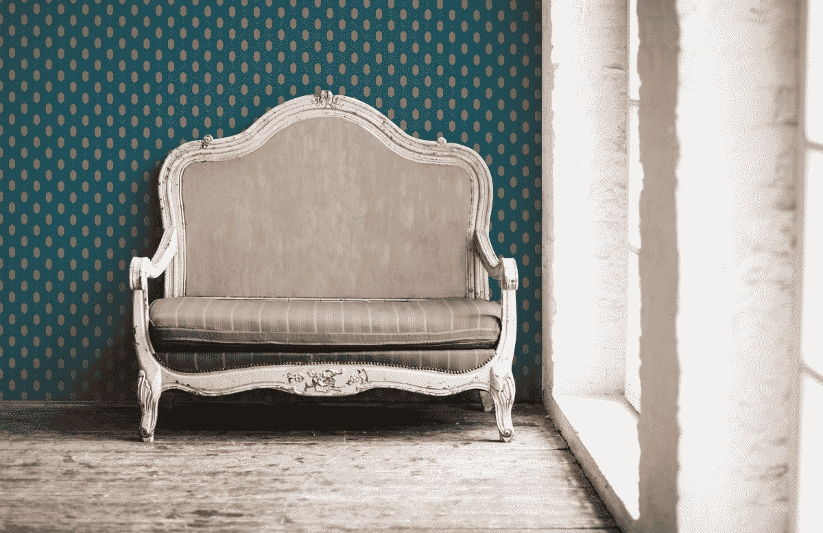 A.S. Création Retrotapete Retro Vintage Blau 369734 Tapete Absolutely Chic Wand