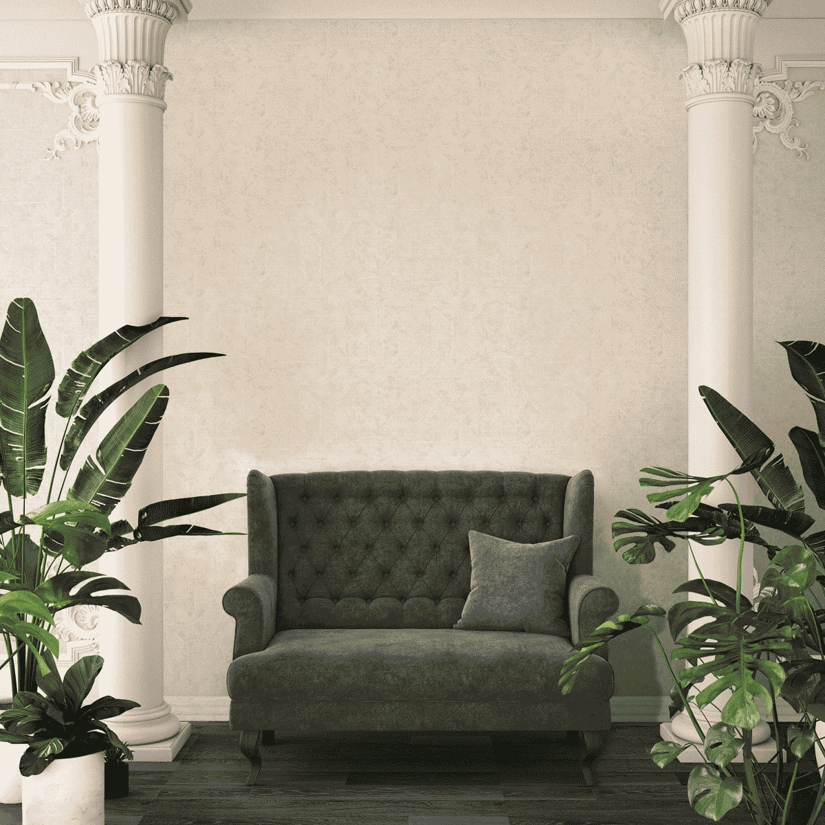 A.S. Création Designtapete Design Creme 369743 Tapete Absolutely Chic Wandtapete