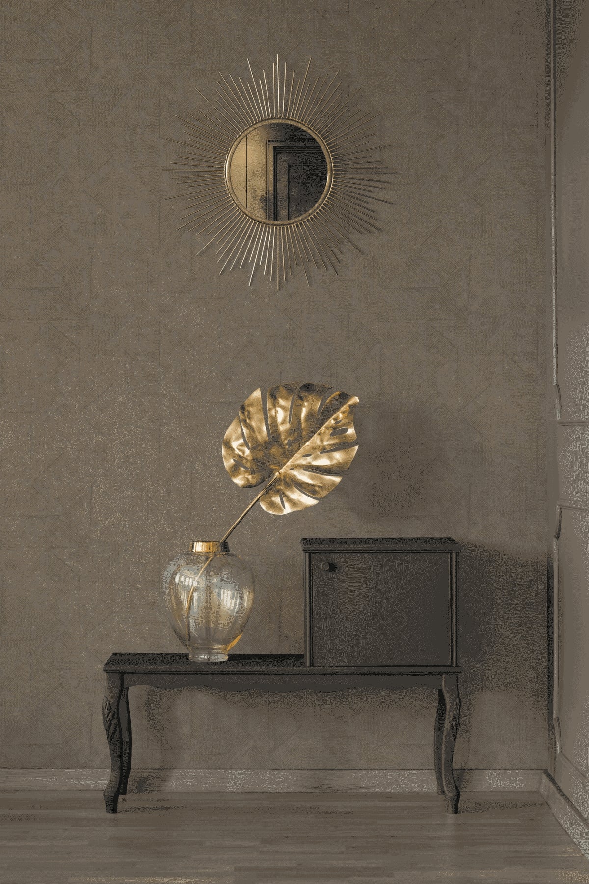 A.S. Création Designtapete Design Braun 369748 Tapete Absolutely Chic Wandtapete