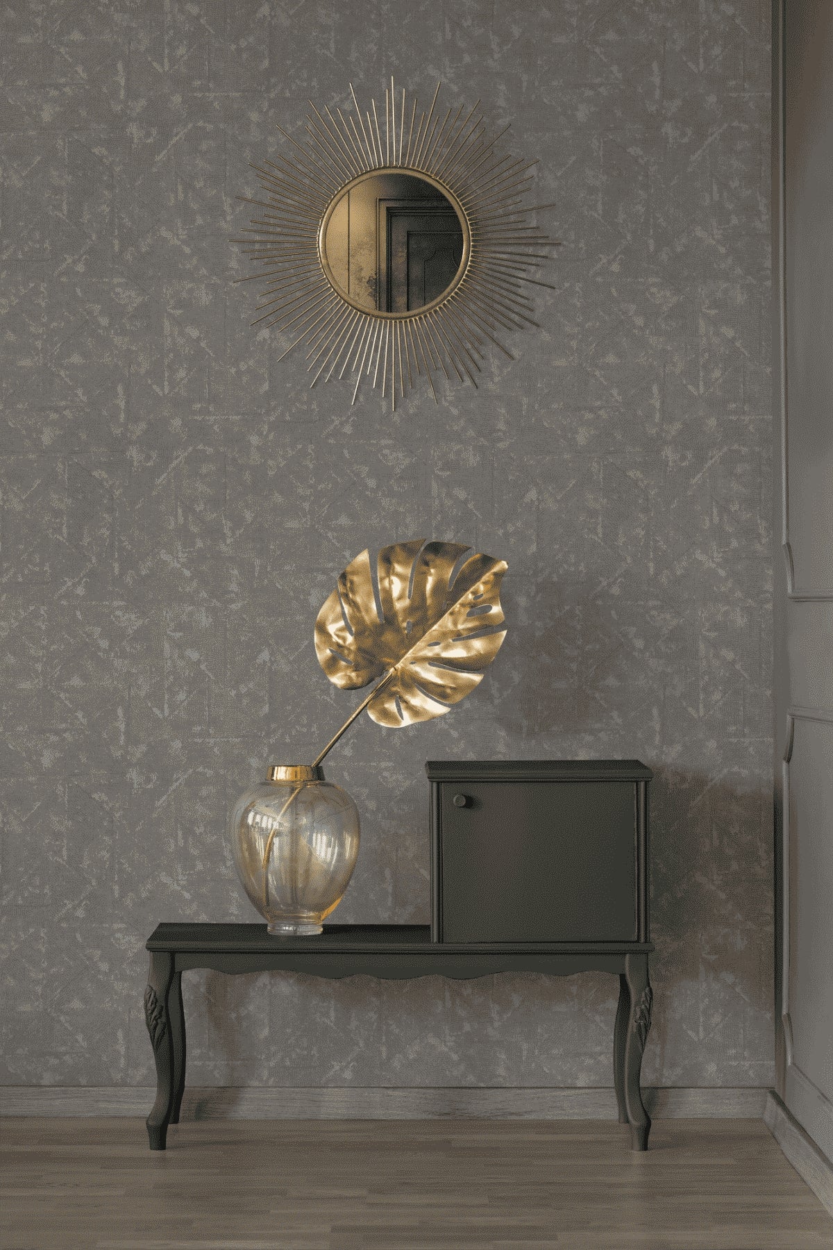 A.S. Création Designtapete Design Grau 369749 Tapete Absolutely Chic Wandtapete