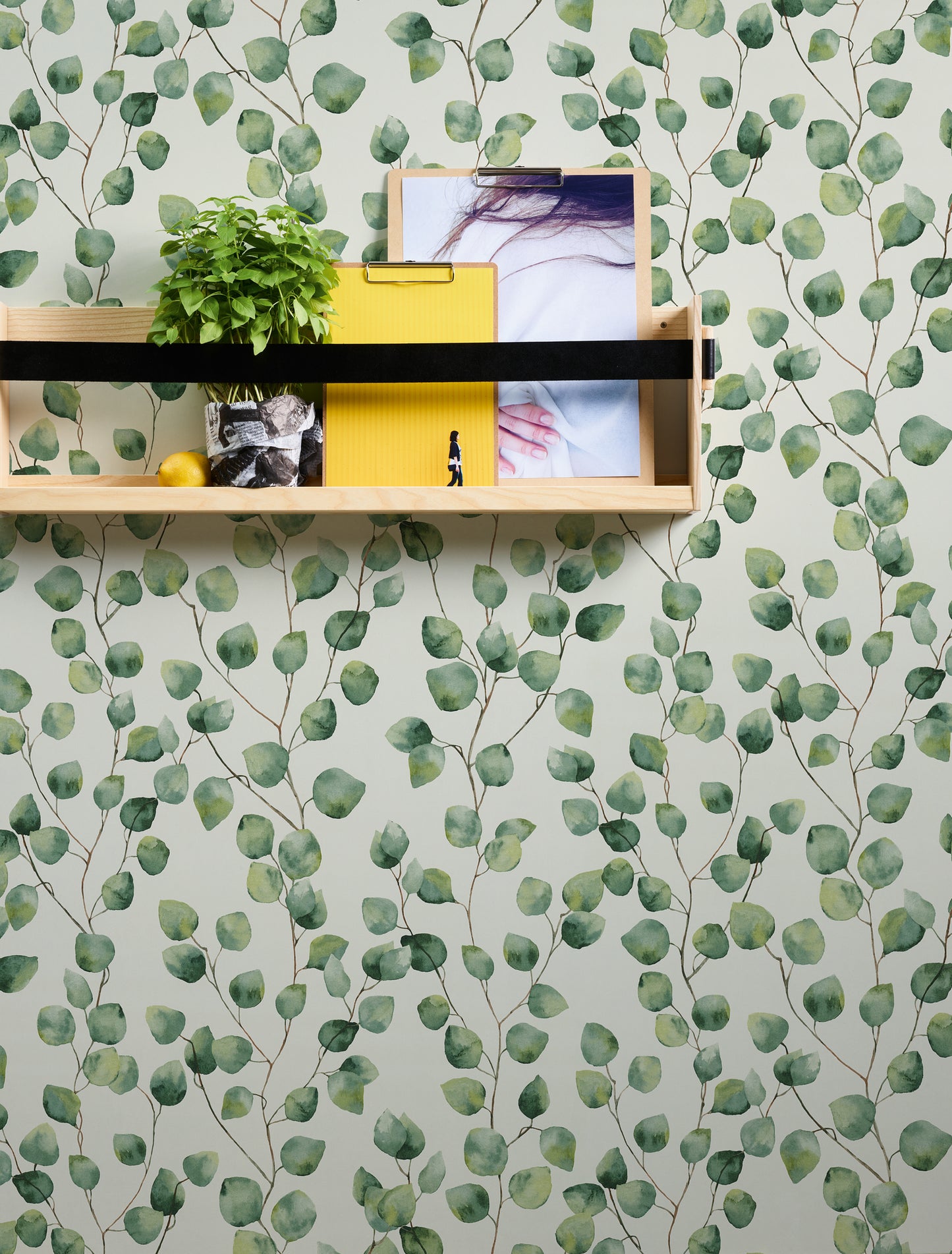 A.S. Création Blumen Vinyl Tapete Greenery Grün Wandtapete Blumentapete