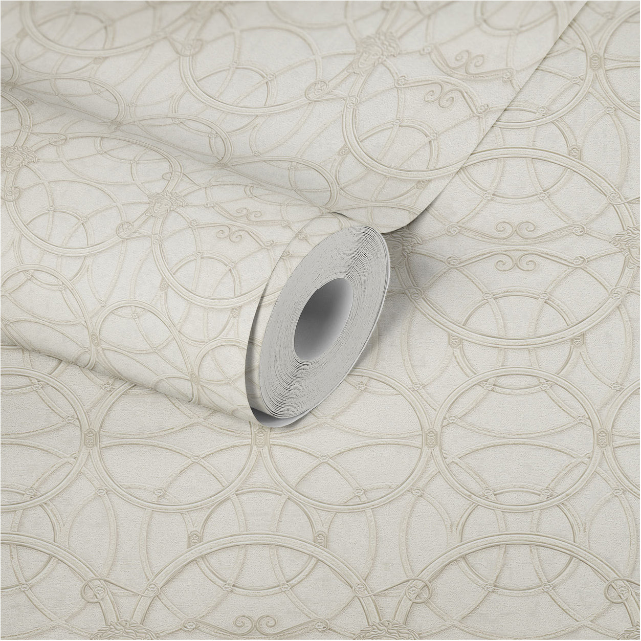 Versace Home Barocktapete Creme 370493 Luxus Vlies Designertapete Tapete Design