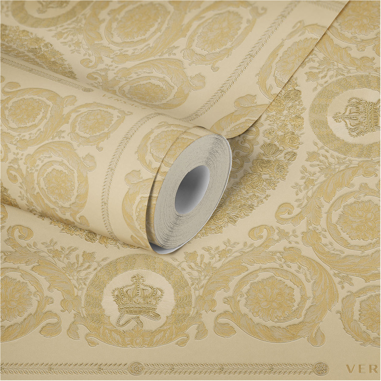 Versace Home Barocktapete Gold 370554 Luxus Vlies Designertapete Tapete Design