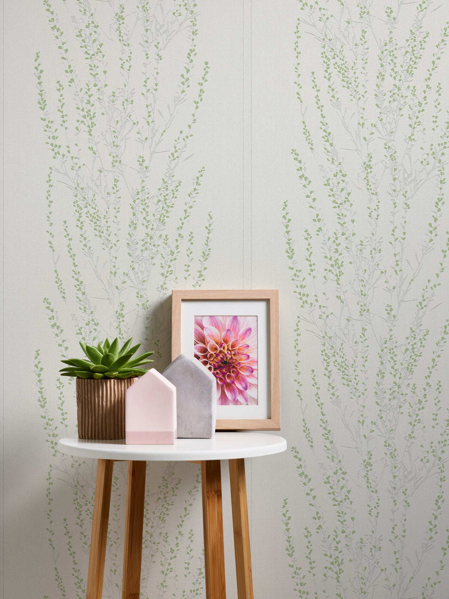 A.S. Création Blumentapete Blumen floral Grün 372672 Tapete Blooming Wandtapete