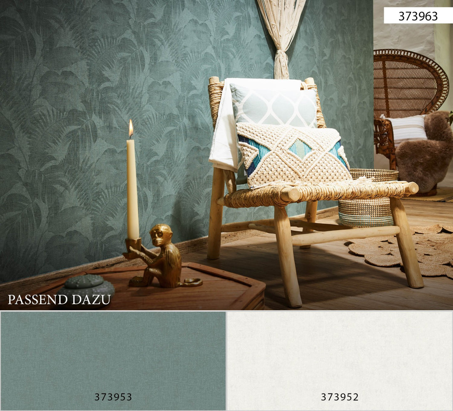 Dschungeltapete Grün Vliestapete 373963 Wandtapete A.S. Création Tapete