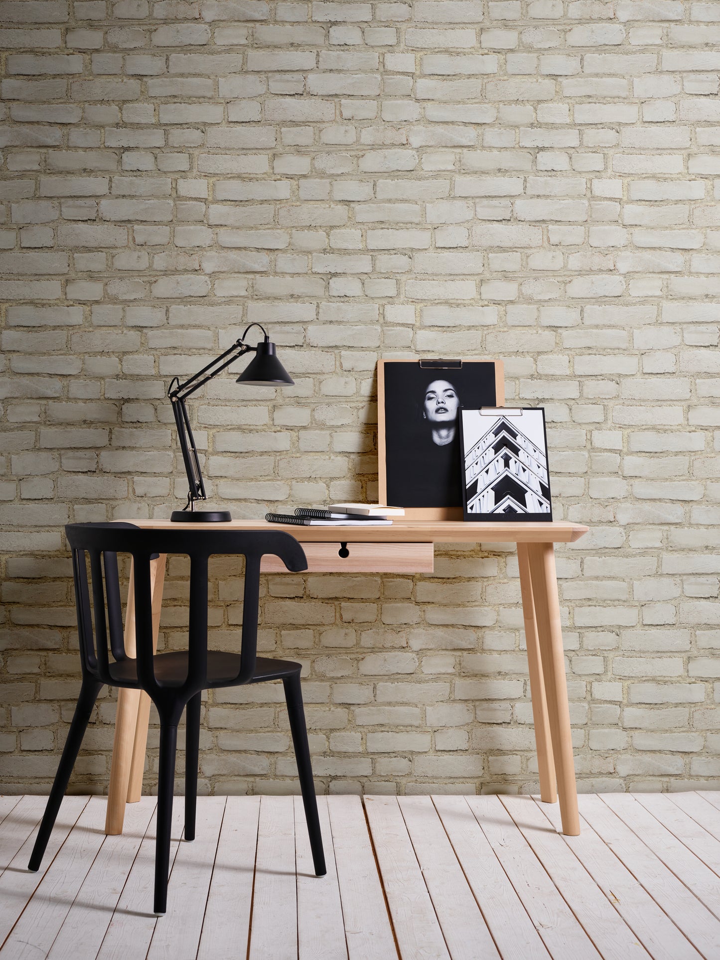 A.S. Création Stein Vinyl Tapete Neue Bude 2,Stones & Structur Grau Wandtapete