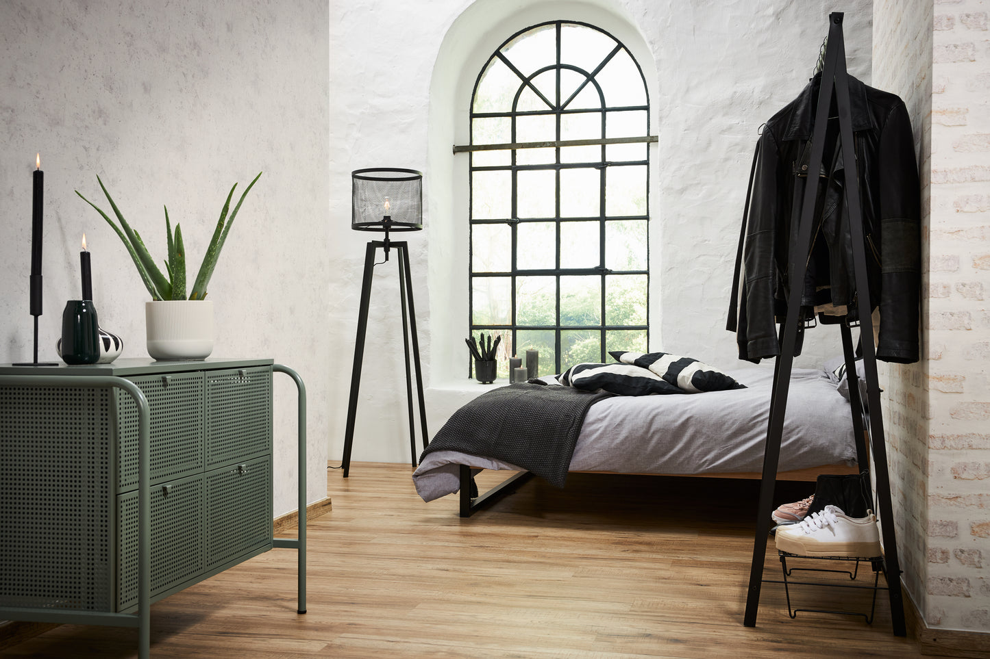 Livingwalls Beton Optik Vinyl Tapete New Walls,Loft Livin Grau Wandtapete