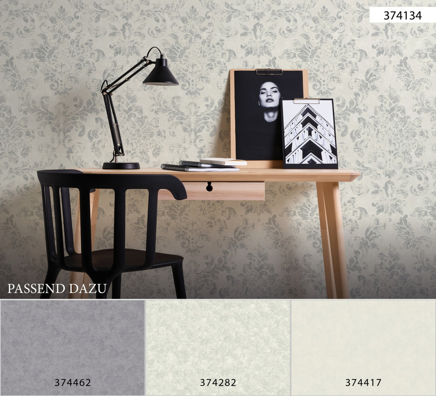 Unitapete Creme Vliestapete 374417 Wandtapete einfarbig A.S. Création Tapete