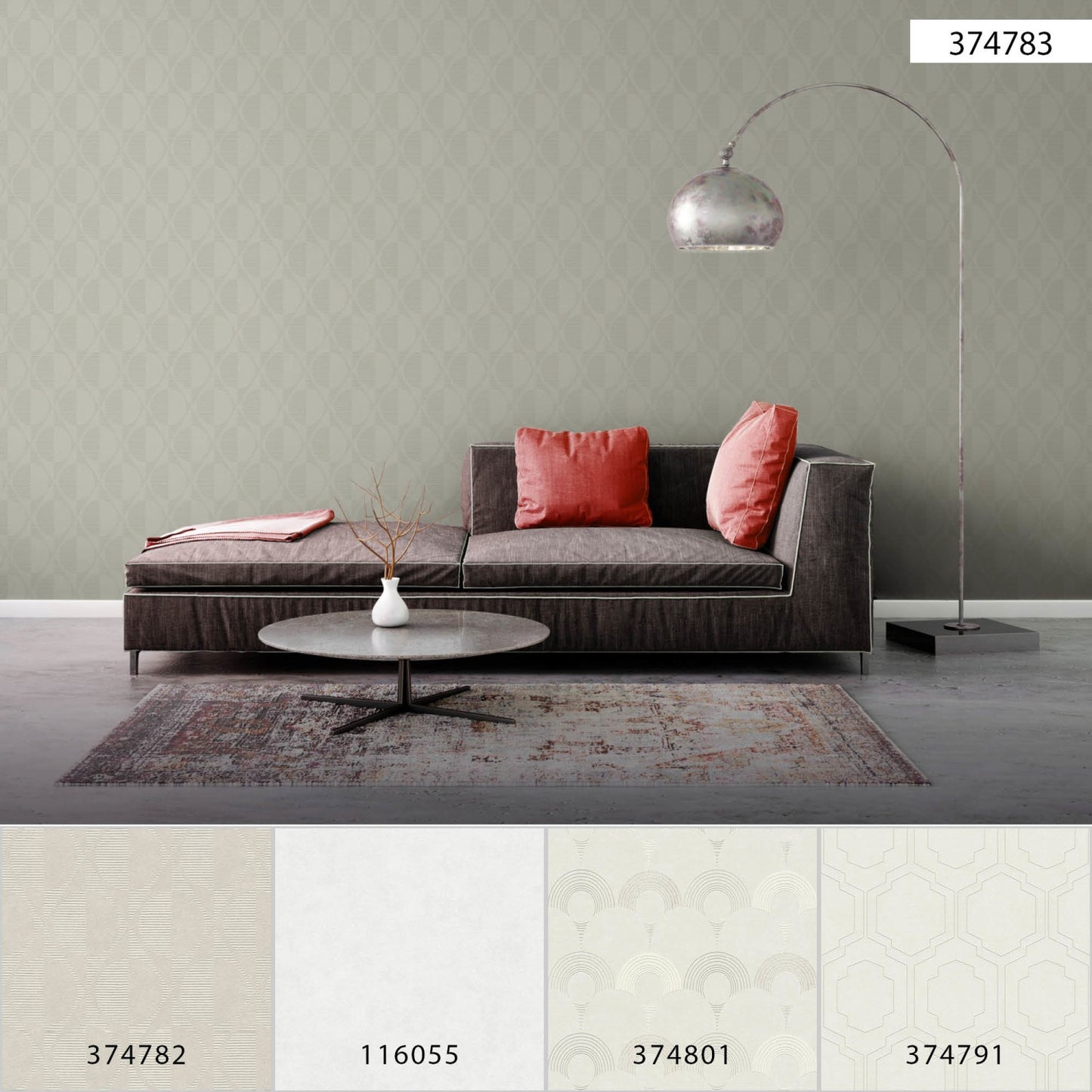 Retrotapete / Vintagetapete Creme Vliestapete 374783 Wandtapete A.S. Création Tapete