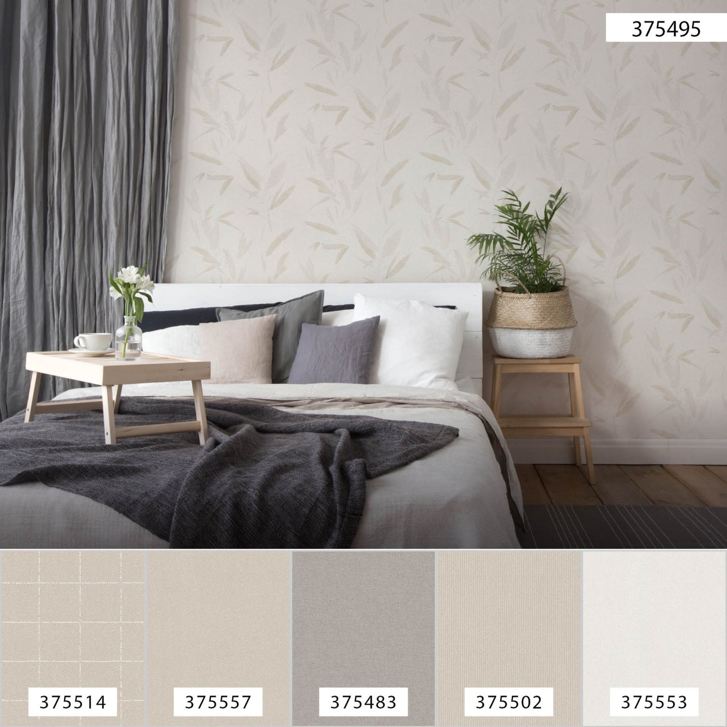 Dschungeltapete Creme Vliestapete 375495 Wandtapete A.S. Création Tapete