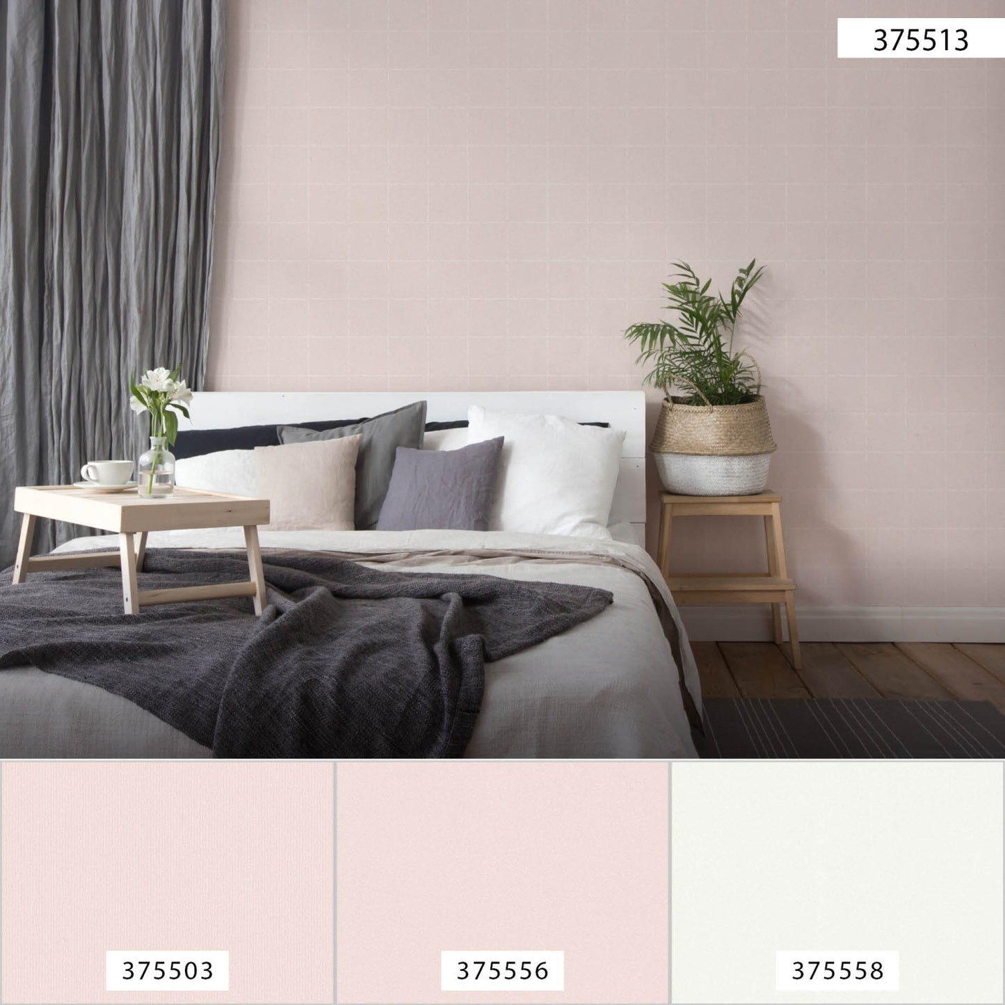 Fliesentapete Rosa Vliestapete 375513 Wandtapete A.S. Création Tapete