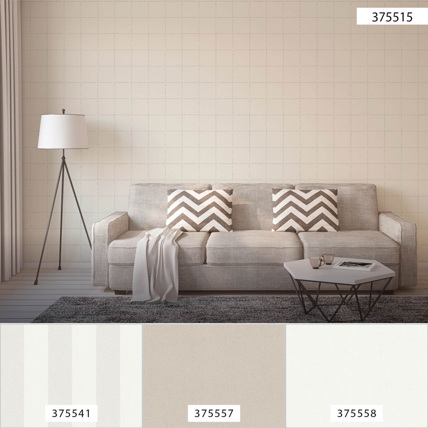 Fliesentapete Weiß Vliestapete 375515 Wandtapete A.S. Création Tapete