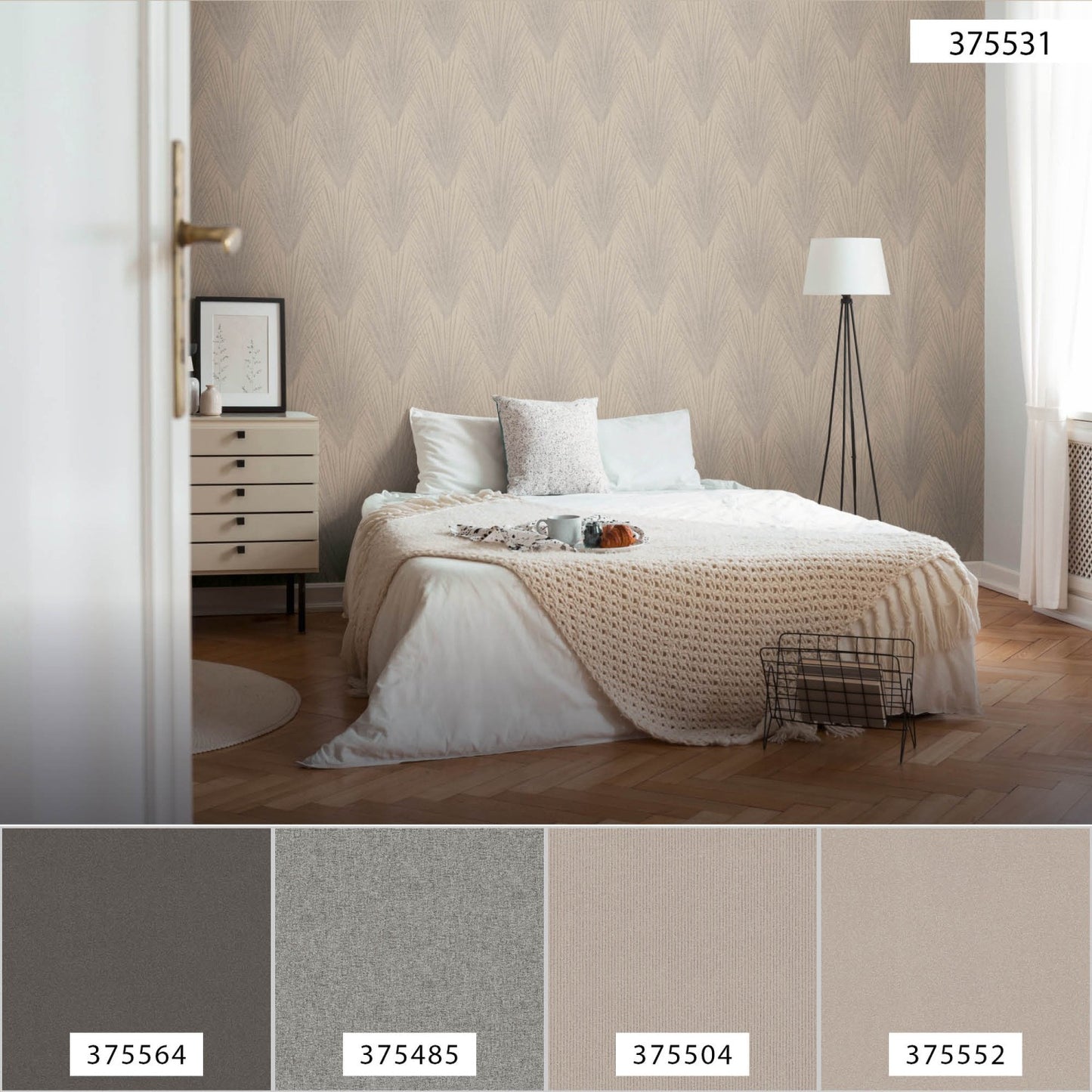 Dschungeltapete Beige Vliestapete 375531 Wandtapete A.S. Création Tapete