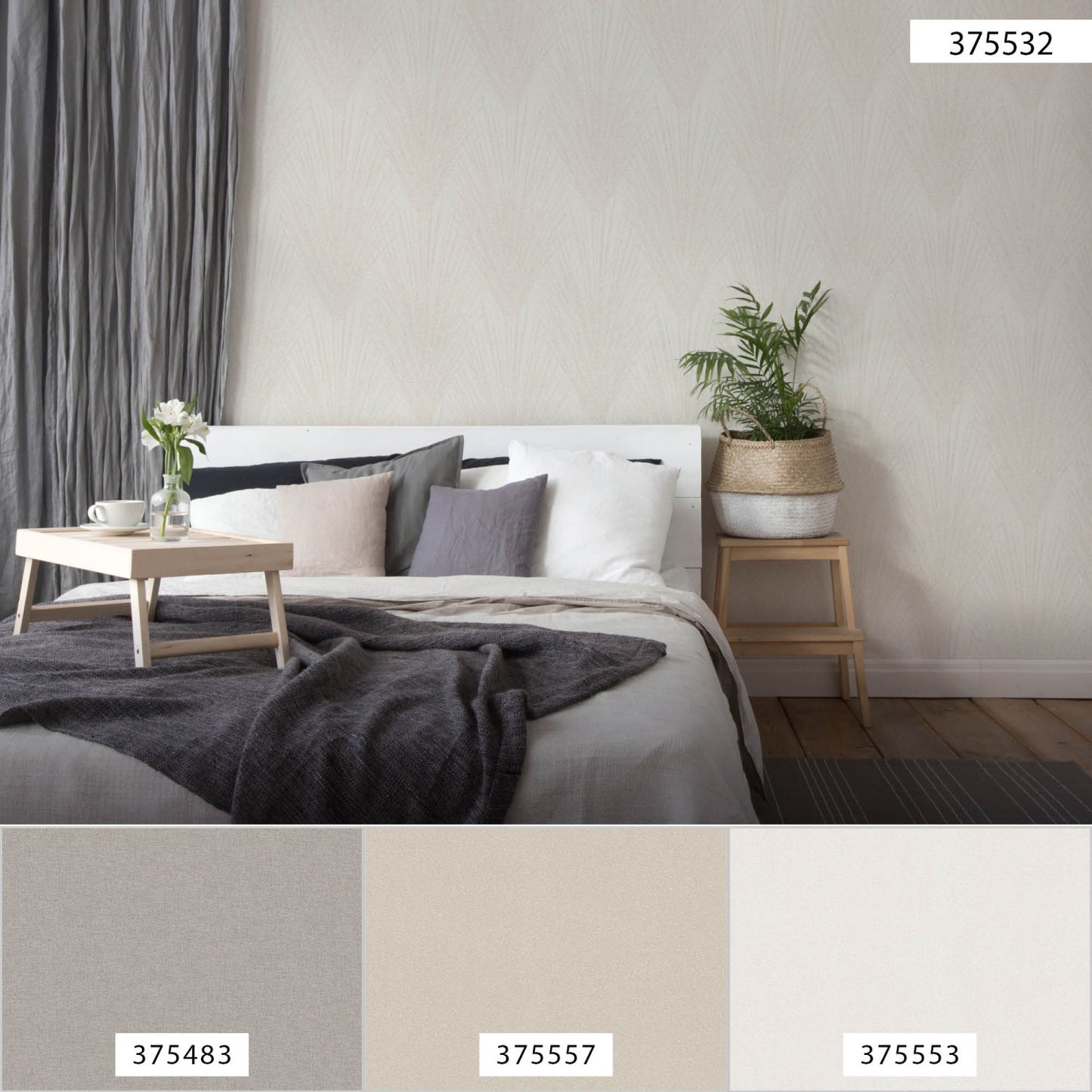 Dschungeltapete Creme Vliestapete 375532 Wandtapete A.S. Création Tapete