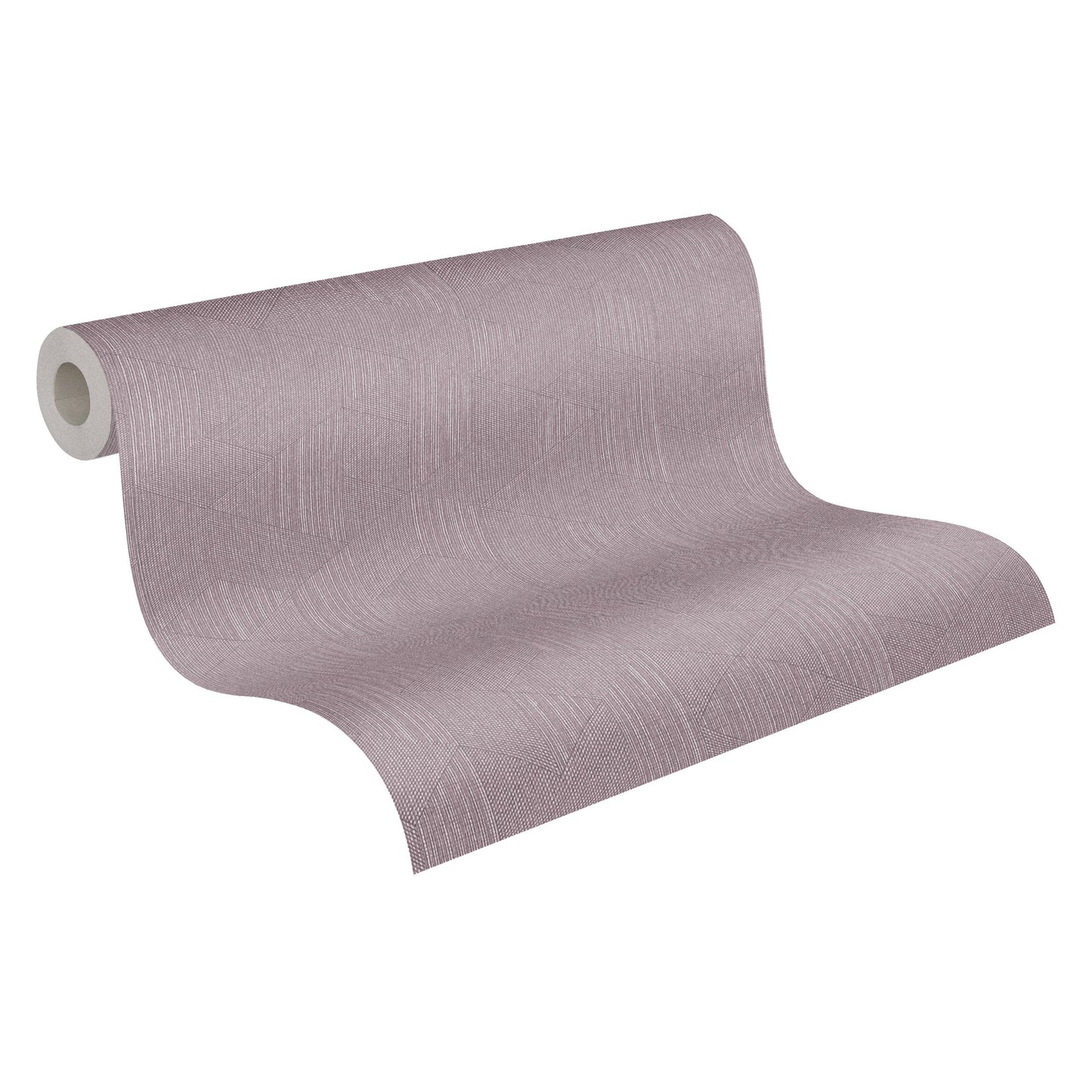 A.S. Création Geometrisch Lila 375616 Wandtapete Vlies Satin Rolle Tapete VILLA