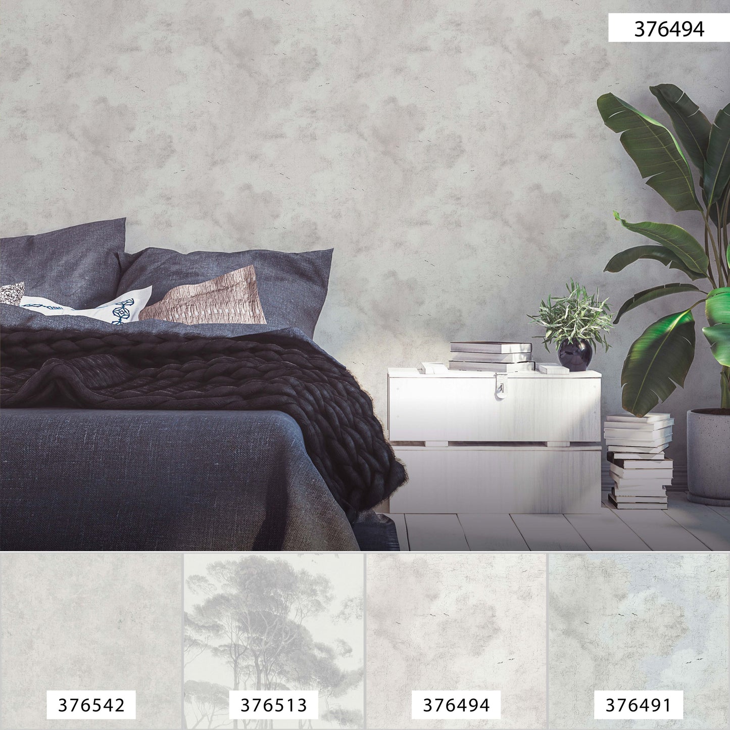 A.S. Création Vintagetapete Weiß 376494 Wandtapete Vliestapete Landhaus Vinyl