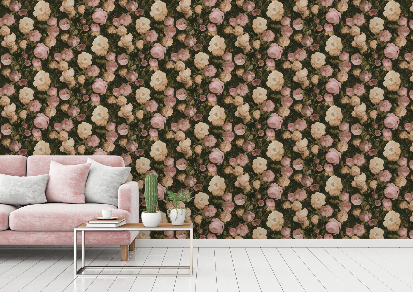 A.S. Création Blumen Tapete Rosa 376501 Wandtapete Vliestapete Floral modern
