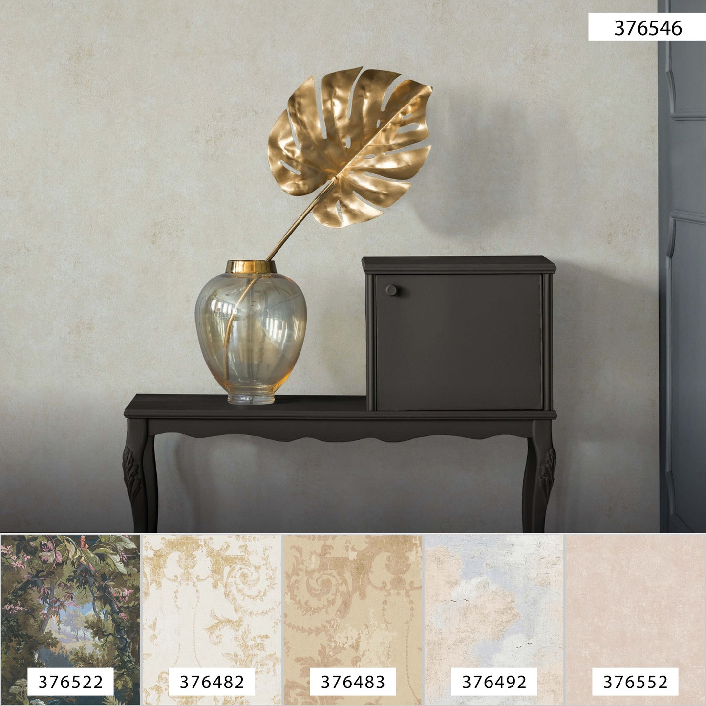 A.S. Création Unitapete Gelb 376546 Wandtapete Vliestapete Struktur Unis Vinyl