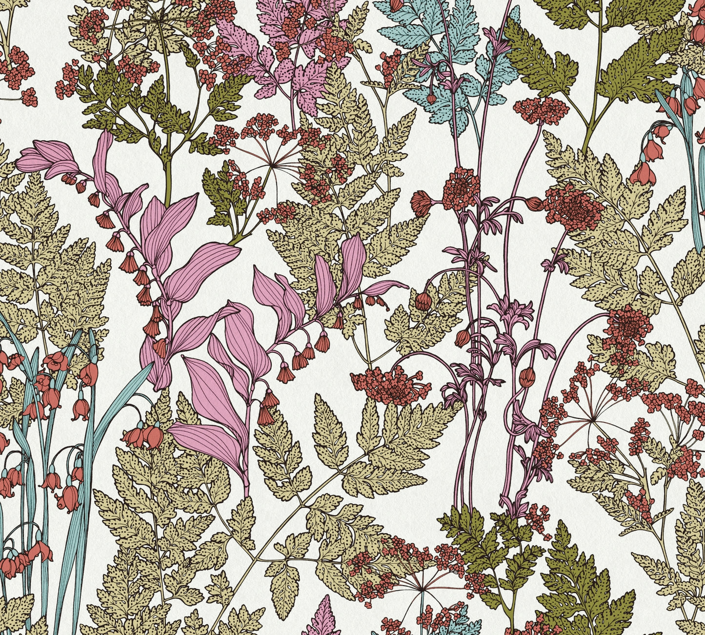 A.S. Création Blumentapete Bunt 377513 Wandtapete Vliestapete Natur Floral Vlies